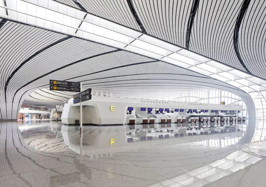9 幕墙bim应用实例,北京大兴国际机场全貌