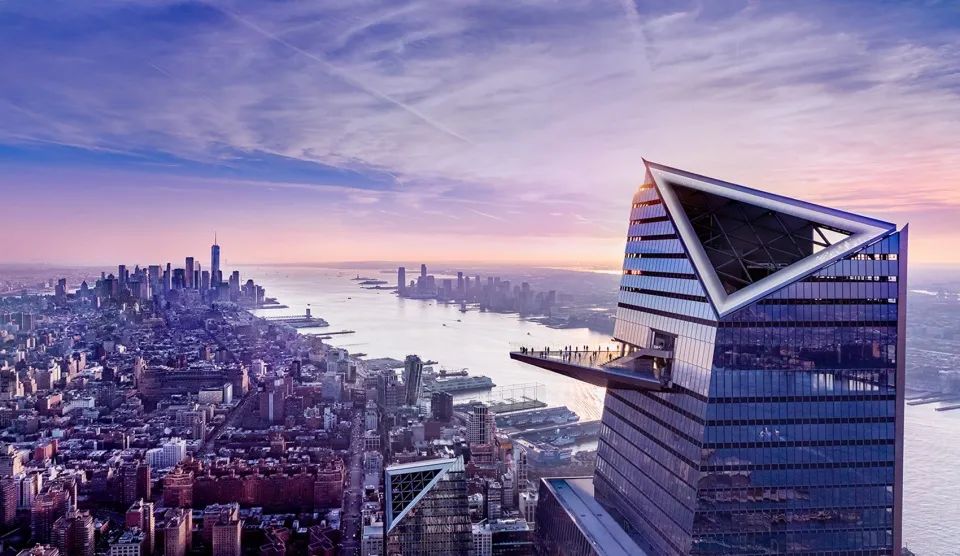有动图！西半球最大观景台：KPF纽约力作“Edge观景台”开放竣工！